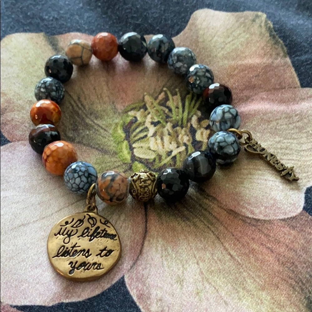 Honesty multi stone bracelet